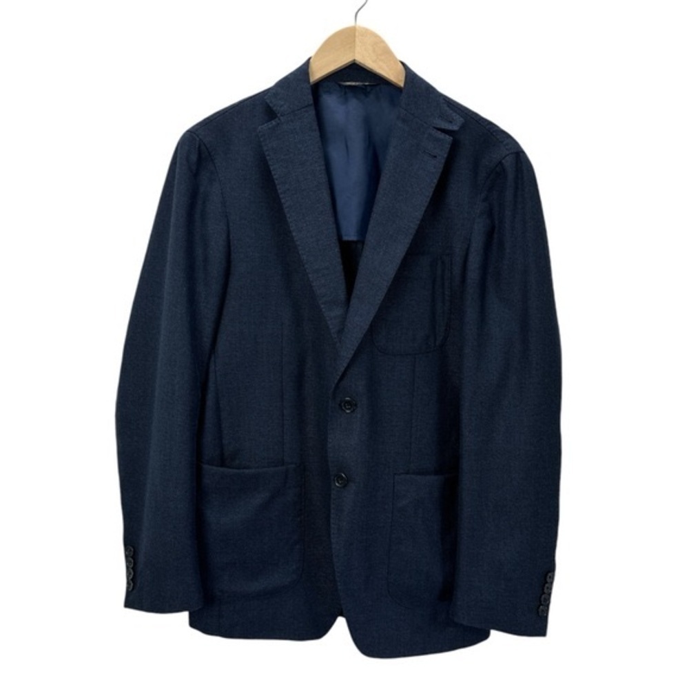 J. Lindeberg Wilston PL UNC Italian Cotton Silk Sports Coat‎ Suit Jacket Reg Fit
